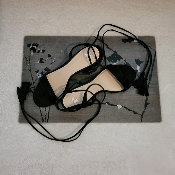 Nordstrom BP Black Sandals - Picture 4 of 9